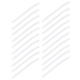 thumbnail image 2 of 20Pcs Spiral Binding Coils 30 Sheet ABS Plastic Spiral Binding Spines for Stationery Work White, 2 of 5