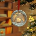 thumbnail image 2 of Boovnll Nativity Ornaments, Christmas Nativity Scene Ornaments Round Acrylic Christmas Tree Decorations for Xmas Tree, Home, Office, Hanging Ornament, Religious Gifts, Christmas Decorations, 2 of 7