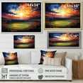 thumbnail image 4 of Designart "Floodlit Nighttime Arena I" Stadiums Wall Art Living Room, 4 of 7
