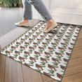 thumbnail image 4 of Brown Bigfoot and Pine Tree Pattern Door Rugs,Washable Non Slip Door Mats Indoor,Decorative Door Mats,Entry Mat Indoor for Entrance,Bedroom,Kitchen,Bathroom,17"x30", 4 of 6