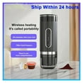 thumbnail image 4 of Portable Italian Espresso Machine 3-in-1 Capsule Powder Electric Outdoor Car Mounted Wireless Heating Coffee Machine Fast Char ,RV, Hiking, Office, 4 of 6
