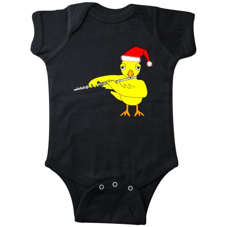 

Inktastic Santa Cap Flute Chick Gift Baby Boy or Baby Girl Bodysuit