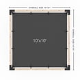 thumbnail image 2 of SHADE CLOTH GRAPH 10X10' (Pack of 1), 2 of 7