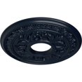 thumbnail image 4 of Ekena Millwork CM15BAMDF Baltimore Plafond Médaillon, 15 3/8"OD x 4 1/4"ID x 1 1/2"P, Peint à la Main Rêve de Minuit, 4 of 4