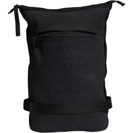 Adidas Unisex Iconic Premium Backpack, Black, One Size.