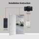 thumbnail image 3 of Máquina de control de acceso de puerta WIFI, tarjeta de aplicación de teléfono, contraseña Abanopi Máquina de control de acceso a la puerta, 3 of 7