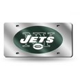 thumbnail image 2 of New York Jets Silver Laser License Plate, 2 of 2