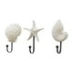 thumbnail image 1 of 3 ganchos decorativos de pared para abrigos, decoración del hogar, accesorios de cocina, perchero de pared de hierro, perchero para entrada o pasillo Blanco, 1 of 8