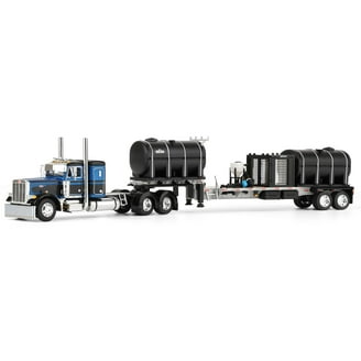 Peterbilt 359 with 36?Flat Top Sleeper and 40?Vintage Refrigerated