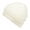 Ivory, variant on Rib Cable Knit Beanie Hat Winter Skull Ski Cap with Zigzag Stripe