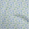 thumbnail image 1 of oneOone Cotton Jersey Medium Blue Fabric Travel Sewing Craft Projects Fabric Prints By Yard 58 Inch Wide, 1 of 4