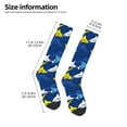 thumbnail image 2 of Sigee Cartoon Shark for Socks for Men Women Gifts for Him Boyfriend Teenage Boys Stocking Stuffers, 2 of 6