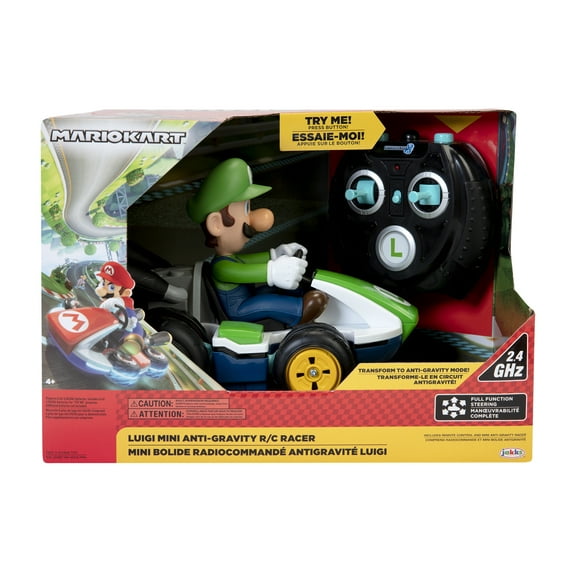 Nintnendo Mini RC Racer Luigi Age Group 4  plastic material Radio Control Cars