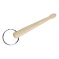 thumbnail image 1 of Wood Keychain,Key Chain Beech Wood Bag Hanging Decoration Wood Key Chain Exceptional Reliability, 1 of 14