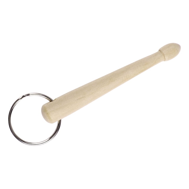 Wood Keychain,Key Chain Beech Wood Bag Hanging Decoration Wood Key Chain Exceptional Reliability