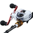 thumbnail image 3 of Sougayilang Baitcasting Fishing Reel and Casting Rod Combo with Carbon Fiber Fishing Pole Smooth 18+1BB Fishing Reel, 3 of 8