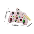thumbnail image 3 of DJN Busy Board Toddler Toys Busy Board With LED Light Montessori Toys Sensory Toys And Learning Activities Travel Toys And Birthday For Toddlers Toys and Hobbies Education, 3 of 6