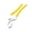 Yellow handle, variant on Adjustable Wrench Large Opening Long Handle Universally Spanner Mechanical Workshop Hand