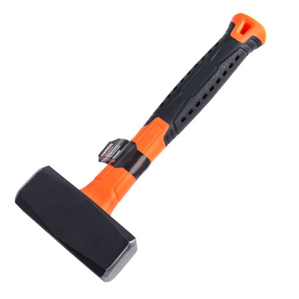 Dheera Hardware Construction Sledgehammer Tpr Handle Masonrysledgehammer(1KG)