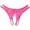 Hot Pink, variant on Crotchless Lingerie 1PC Black Lace Thongs Women Thongs Underwear Cute Underwear L