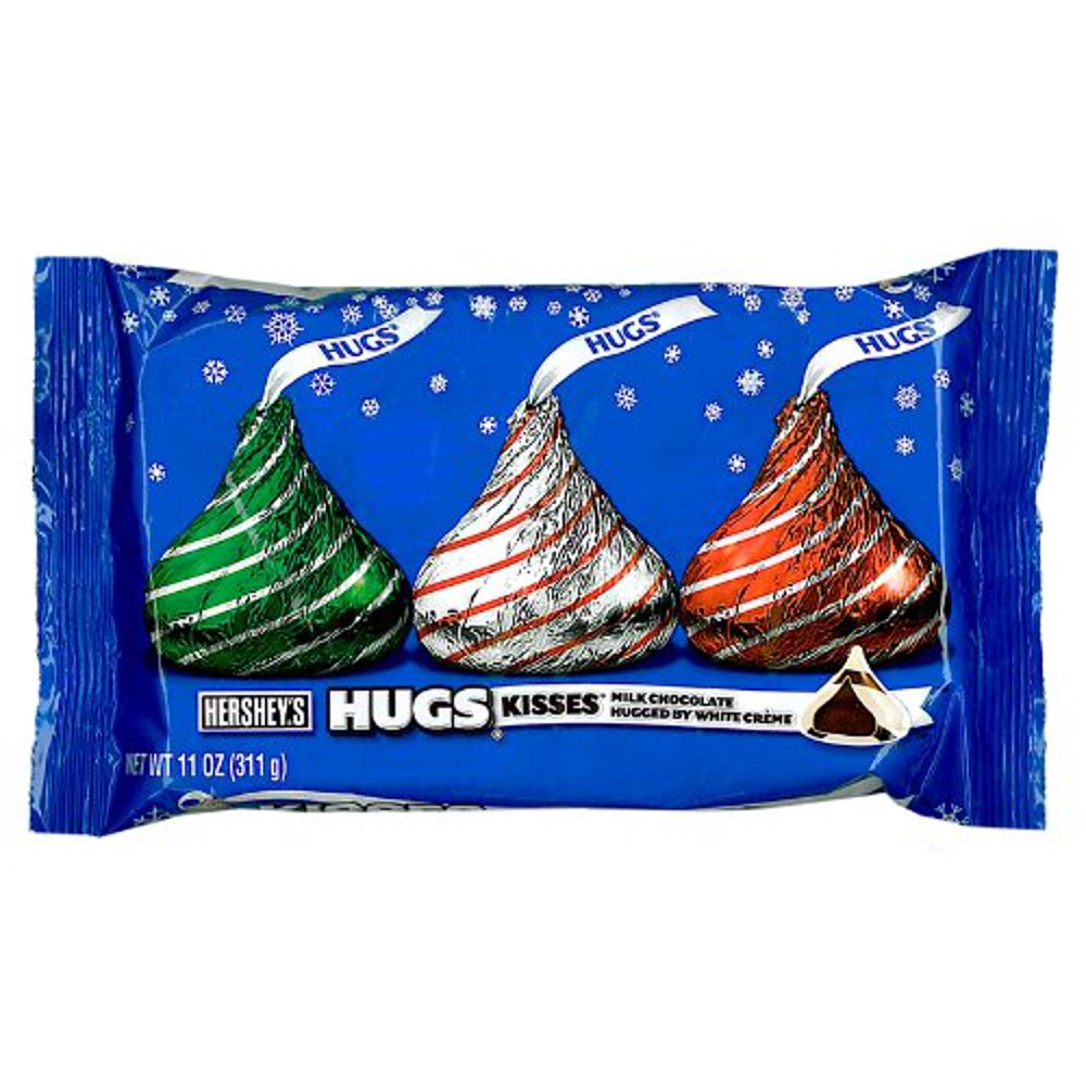 HERSHEYS HUGS Holiday Candies, 11Ounce Bags
