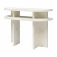thumbnail image 5 of Daytona Modern Console Table, Faux Plaster, 5 of 9