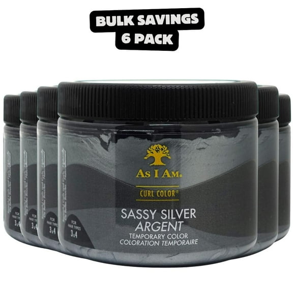 6 Pack - AS I AM Gel Colorant Temporaire Curl (6oz)