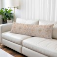 thumbnail image 2 of Orange Vintage Boho Body Pillow Covers 20"x60", Southwestern Ethnic Mexican Floral Soft Brushed Microfiber Breathable Throw Pillow Covers, Pillowcase with Zipper for Couch Sofa Bedroom Living Room, 2 of 9