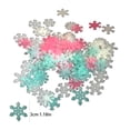 thumbnail image 4 of 2PC 50 Pcs Luminous Snowflakes Luminous Snowflakes Four Colors Mixed In Pack Christmas Stickers Christmas Stickers For Kids Christmas Gift Stickers Small Stickers Holiday Stickers, 4 of 8