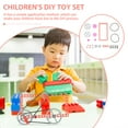 thumbnail image 4 of MasteelfCA 1 Set DIY Children's Educational Toy Gear Pulley Kit Science Training Materials, 4 of 8