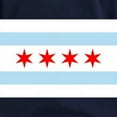 thumbnail image 3 of CafePress - Chicago Flag Long Sleeve T Shirt - Women's Long Sleeve Graphic Tee Casual Fit, 3 of 4