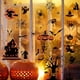 thumbnail image 2 of Pegatinas para ventanas de Halloween, 8 hojas, 98 piezas, pegatinas para ventanas, araña, fantasma, ingenio, 2 of 5