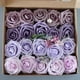 thumbnail image 2 of Caja de flores artificiales multiusos, decoración romántica, fácil de mantener, ideal para proyectos DIY. rosa púrpura, 2 of 7