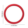 thumbnail image 3 of Silicone Car Steering Wheel Cover - Non-Slip, Thin Grip, All-Season, Universal Fit for Cars and Trucks, 3 of 6