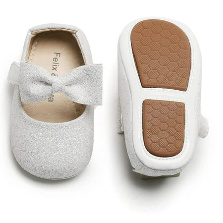 

QWZNDZGR Soft Sole Baby Shoes - Infant Baby Walking Shoes Moccasinss Rubber Sole Crib Shoes