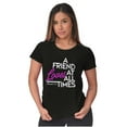 thumbnail image 4 of Christian Faith Friend Love All Times Womens Slim Fit Graphic Tee Brisco Brands M, 4 of 5