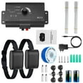 thumbnail image 2 of Electric Dog Fence System Pet Containment with Waterproof Receiver Collar for Small Medium Large Dogs 4lbs+, Adjustable Range Up to 1.2 Acres 984FT Boundary Wire Tone & Shock Training DIY Yard Setup, 2 of 10