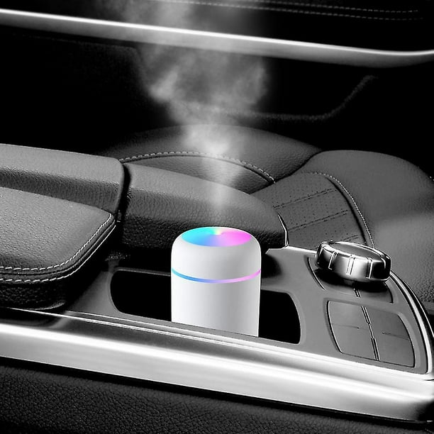 Portable 300ml humidificateur d'air électrique Usb diffuseur d'huile  d'arôme ultrasonique pulvérisateur de brume fraîche avec lumière colorée  pour voiture à la maison 