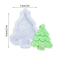 thumbnail image 2 of Vela Con Gorro Navideño En 3D Fabricación De Velas Jabones Hielo Chocolate Decoraciones Diy Para Navidad Bodas, 2 of 5