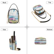 Women's Crossbody Handbags Shoulder Handbag Multi Pocket Crossbody Bag Cartoon-style Retro Bus