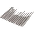 thumbnail image 3 of LAICAIW 02626A Punch and Chisel Set | 16 Piece | Cold Chisels, Taper, Pin & Center Punches | Chrome Vanadium Steel | Roll Up Pouch | Chisel Tip Gauge | Ground and Polished | Tapered Striking Head, 3 of 5