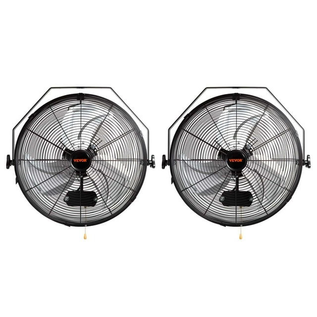Ventilador de pared VEVOR de 18 pulgadas con inclinación de 360 grados 4000 CFM