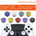 thumbnail image 2 of Tapas de joystick de metal con botones traseros tipo paleta compatibles con el controlador PS5 Edge Elite, 2 of 9