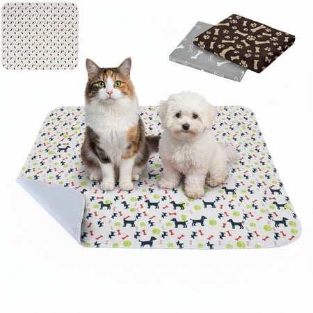 Novapaw Pee Pad With Pheromones, Washable Puppy Training Pad, Reusable Pet Potty Mat, Non-Slip Multi-Layer Design for Dogs, Crate, Playpen and Indoor Use