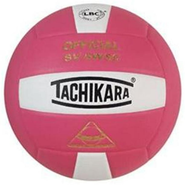 Tachikara SV5WSC.PKW Volleyball Composite Haute Performance - Rose-Blanc