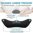 thumbnail image 5 of Lumbar Support Pillow for Office Chair and Car Seat, Memory Foam Lower Back Pillow, Neo Cushion for Low Back Pain Relief, 5 of 5