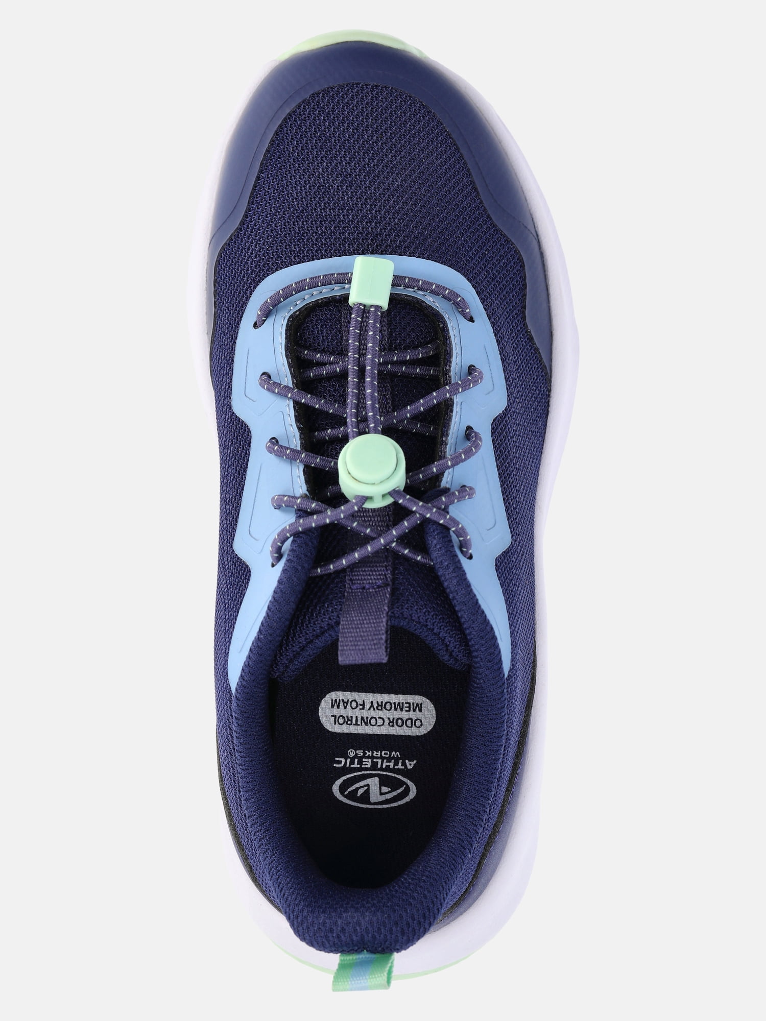 Athletic Works Little and Big Kids Bungee Mesh Jogger Sneakers