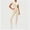 Beige, variant on Womens 2 Piece Workout Set Athletic T-Shirt High Waist Leggings Activewear for Gym, Running Yoga Black XL(XL)