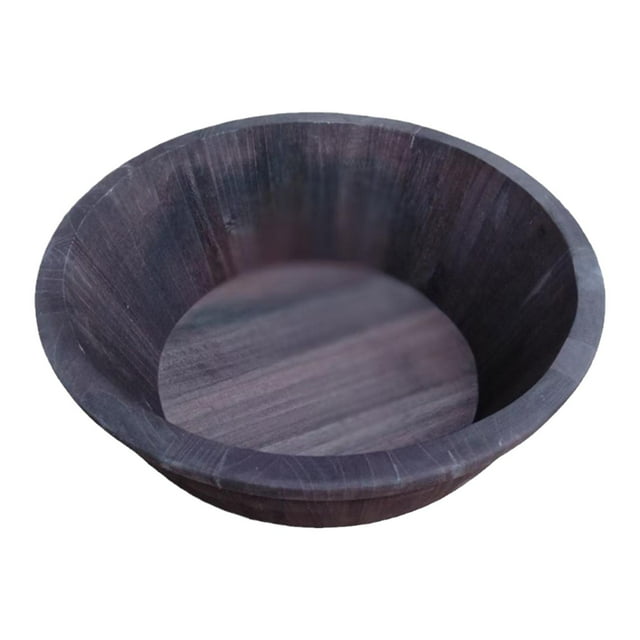 Accesorios para fotos de recién nacidos, cuenco de madera, retro, hechos a mano, para tomar fotos, figura para posar A