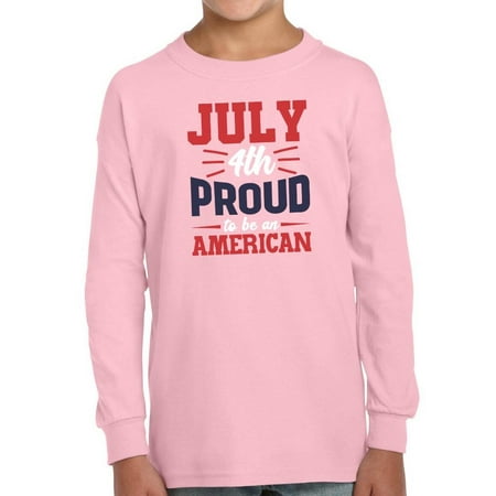 

July 4Th Proud American Long Sleeve Toddler -Image by Shutterstock 5 Toddler